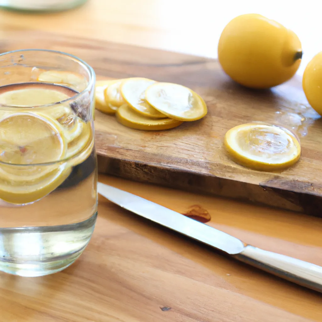 Co daje picie wody z cytryną?